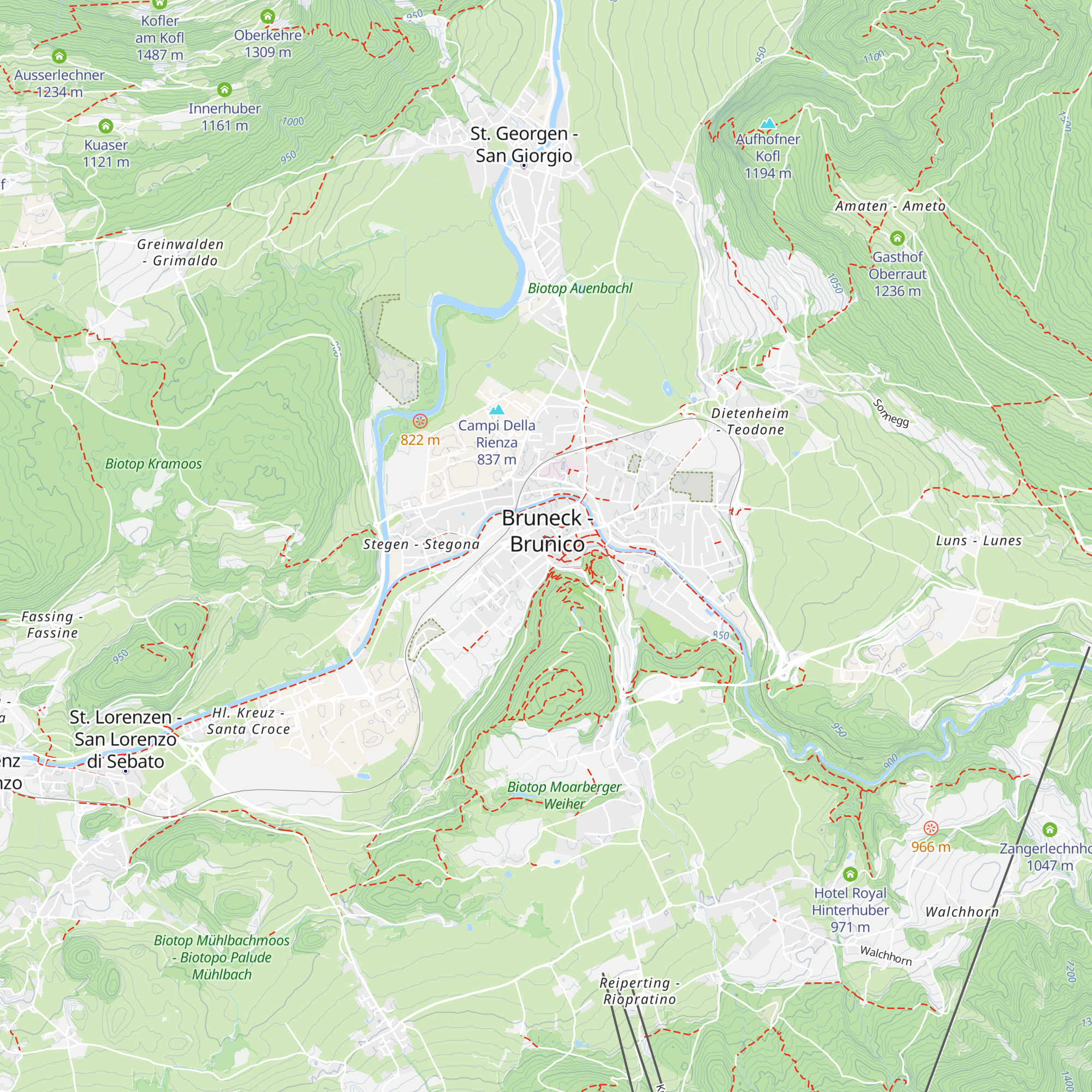 Tourismusverein - Associazione turistica map