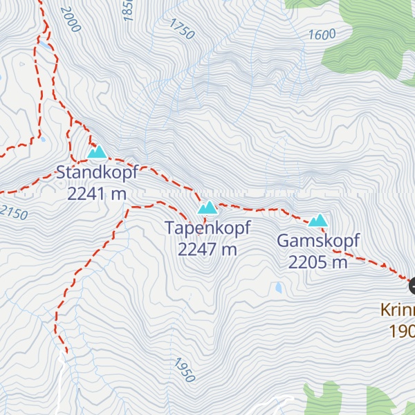 Map of Tapenkopf