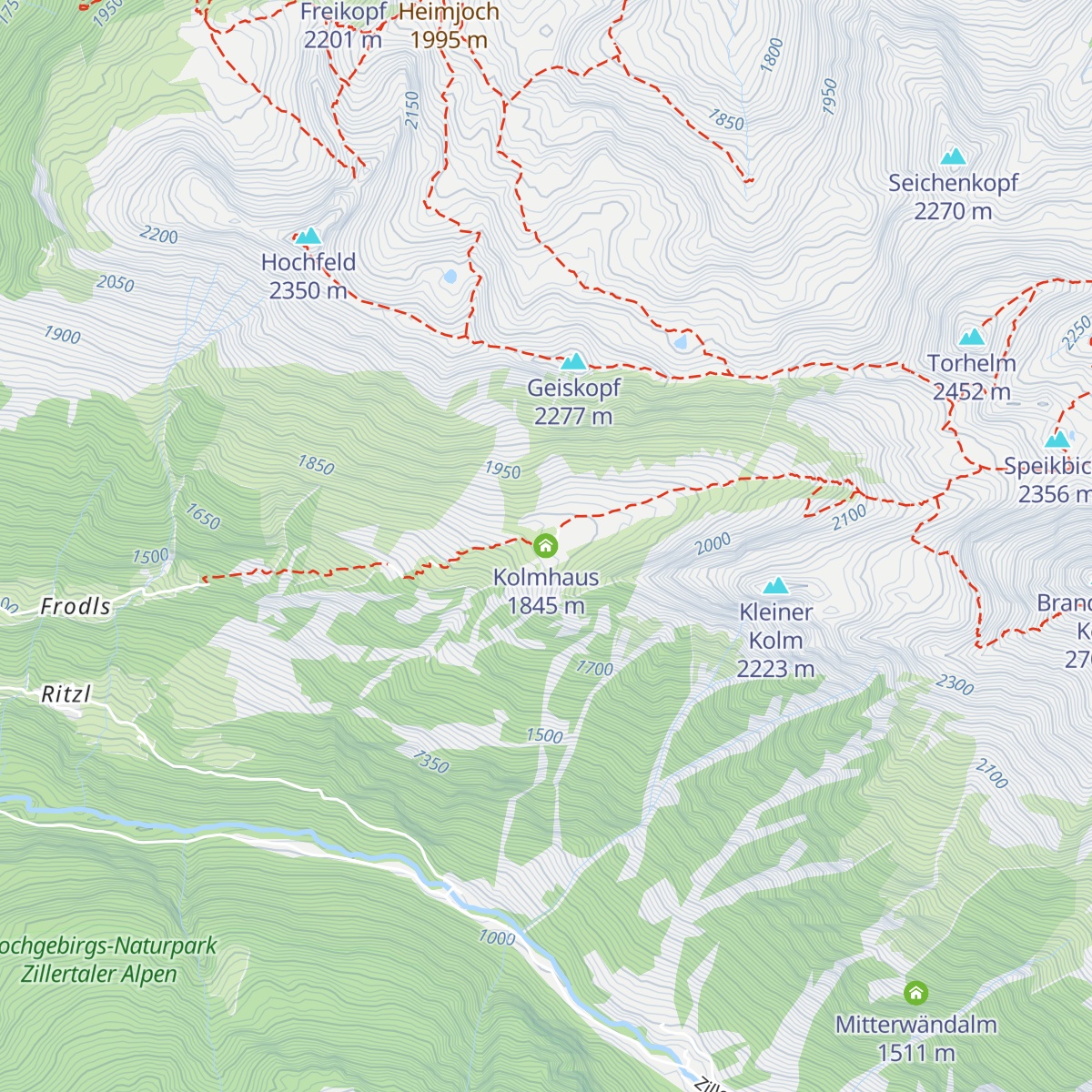 Kolmhaus map