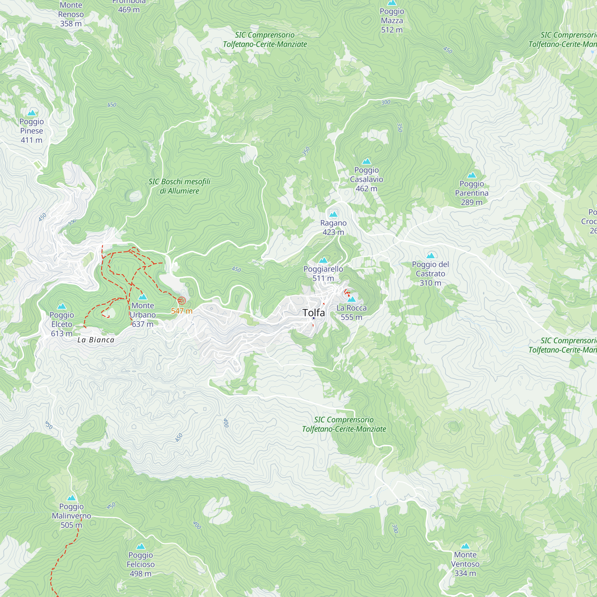 Rifugio Convento dei Cappuccini map