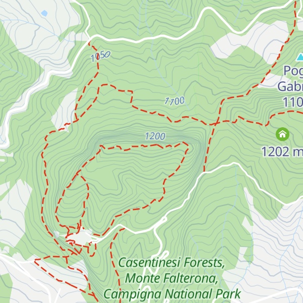 Map of Monte Penna