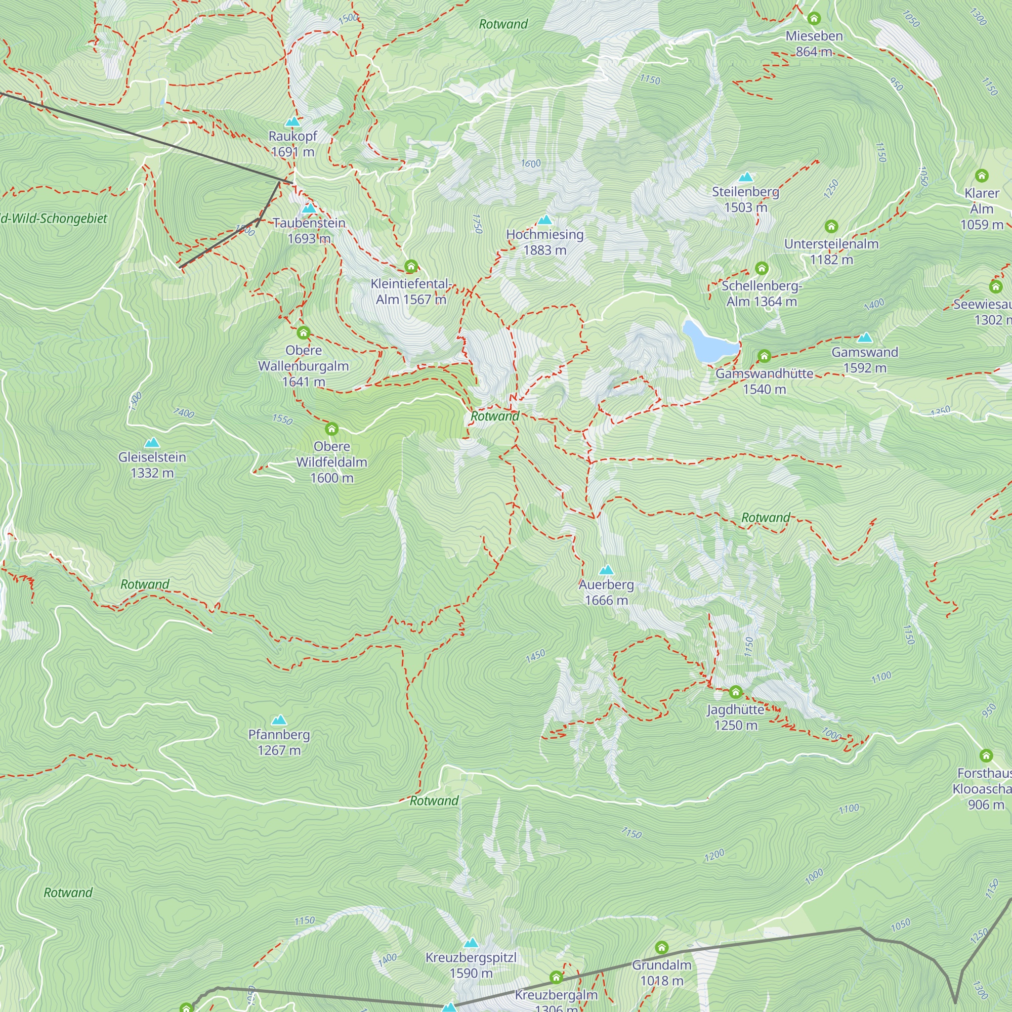 Kümpflalm map