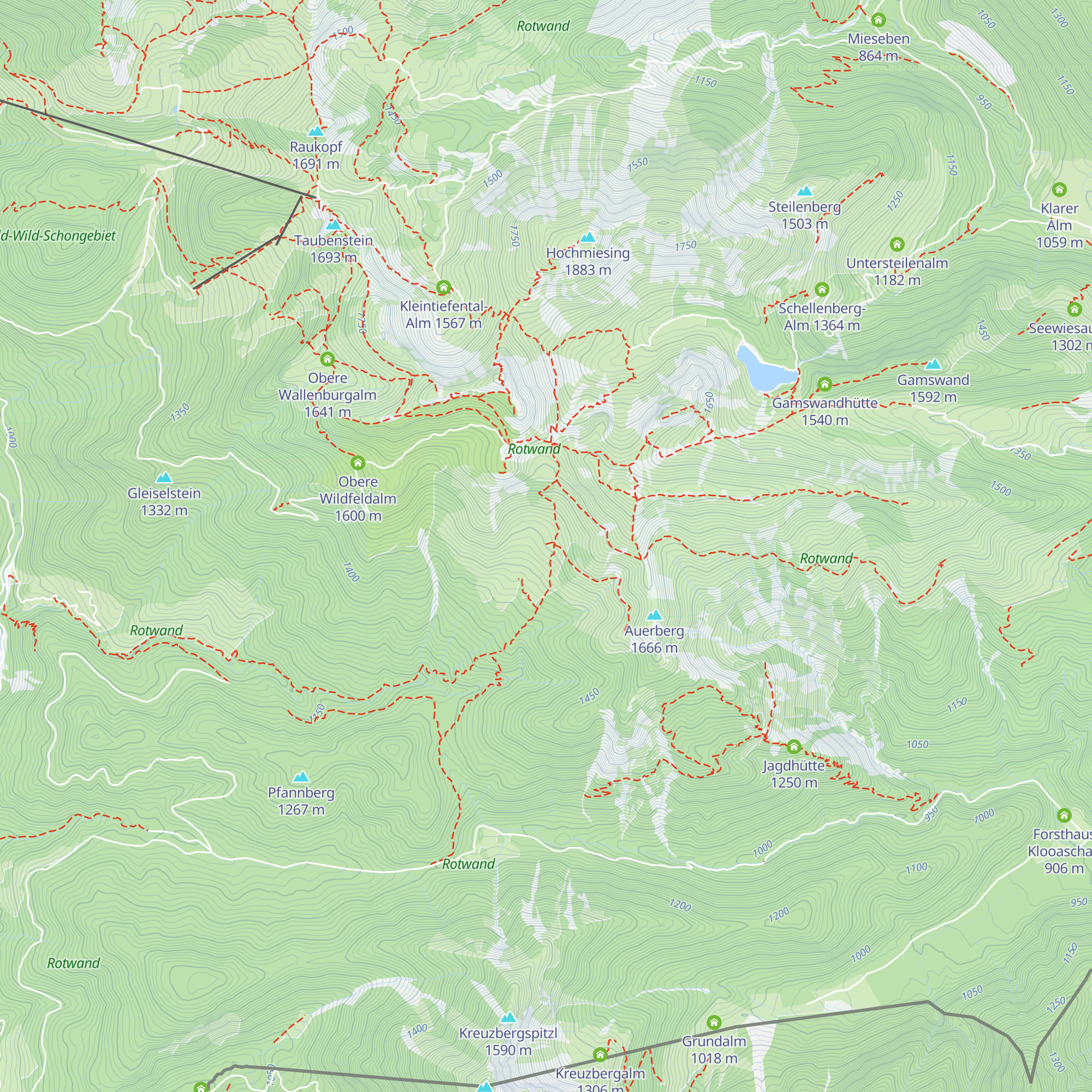 Kümpflalm map