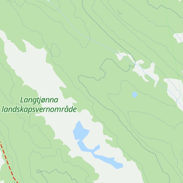Map of Hestbetåsberget