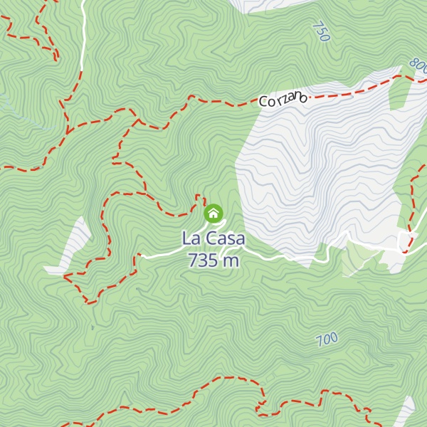 Map of La Casa