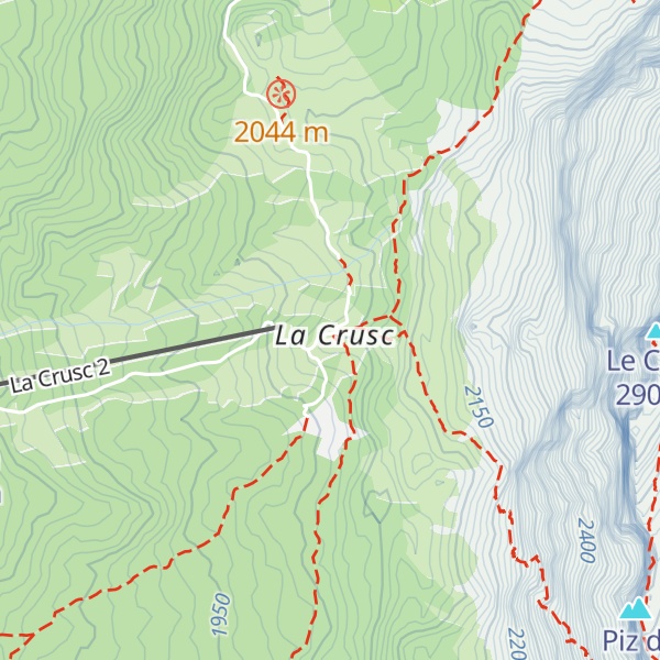 Map of Heiligkreuz-Hospitz