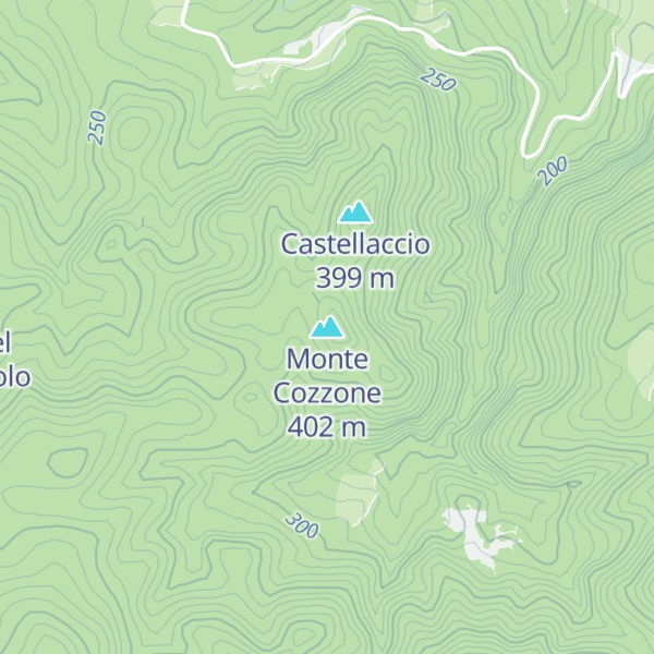 Map of Monte Cozzone