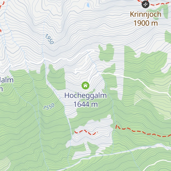 Map of Hocheggalm