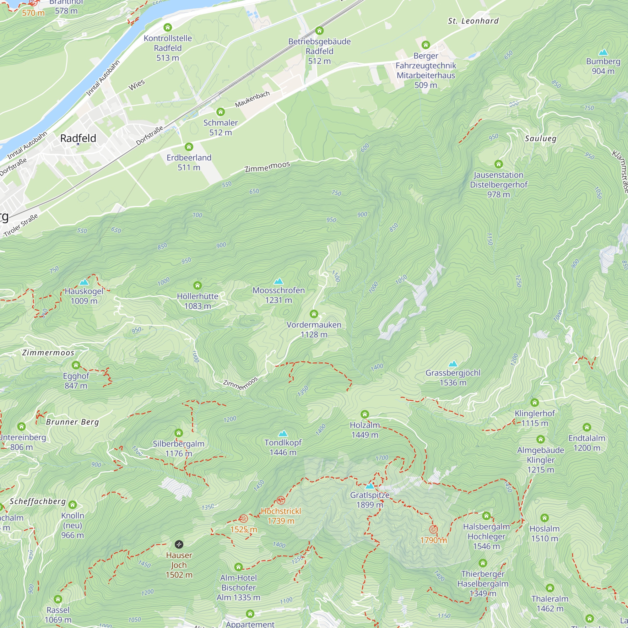 Vordermauken map