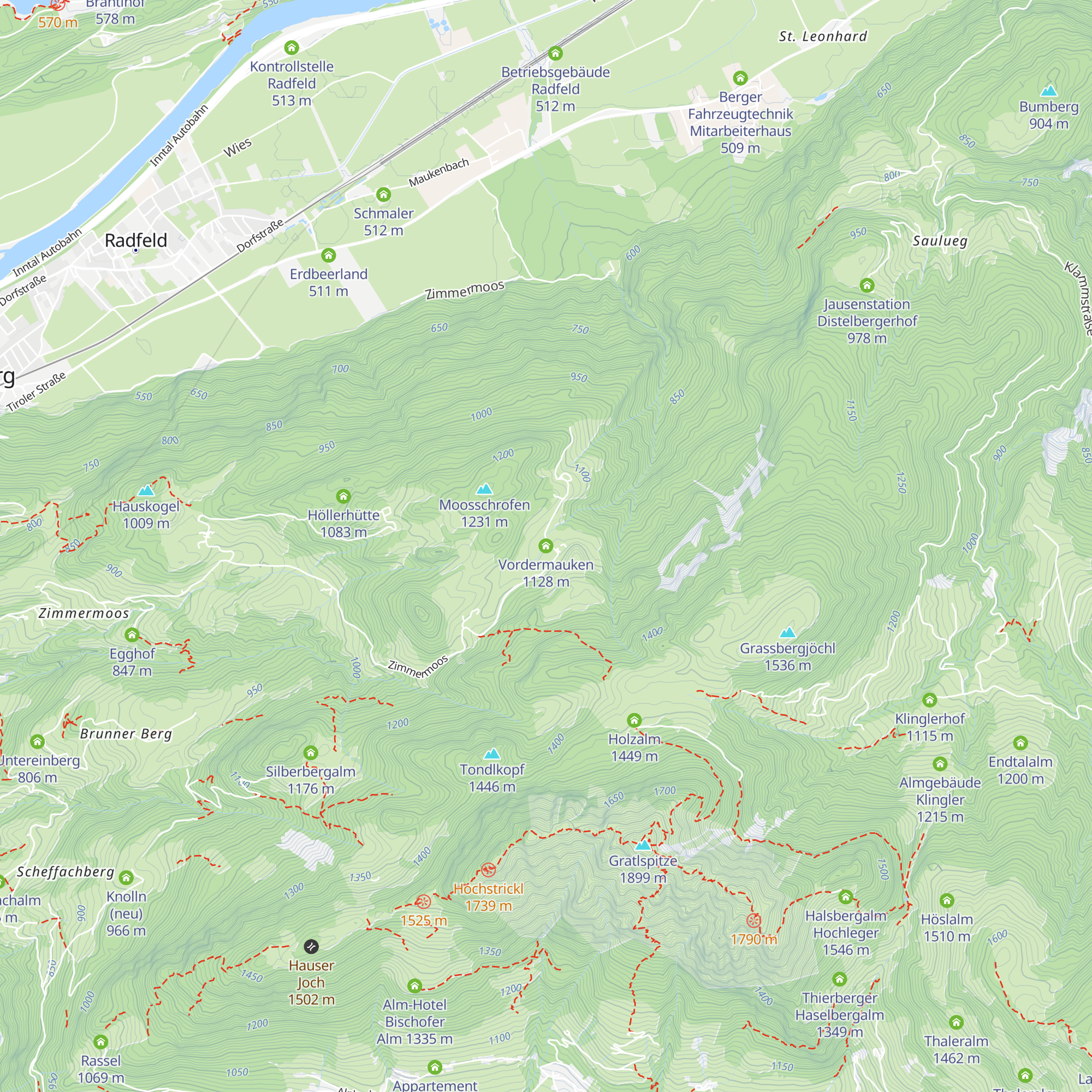 Vordermauken map