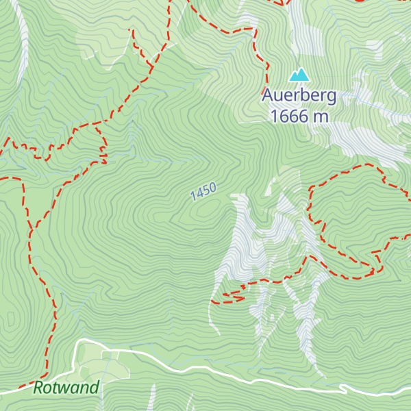 Map of Berneck