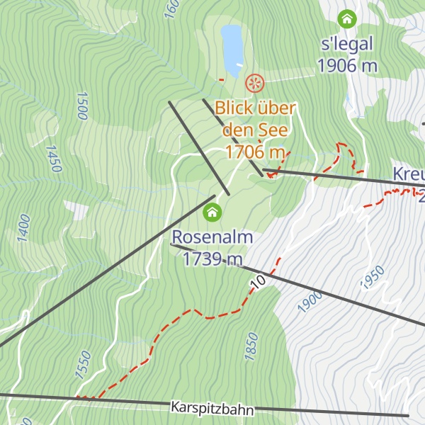 Map of Rosenalm