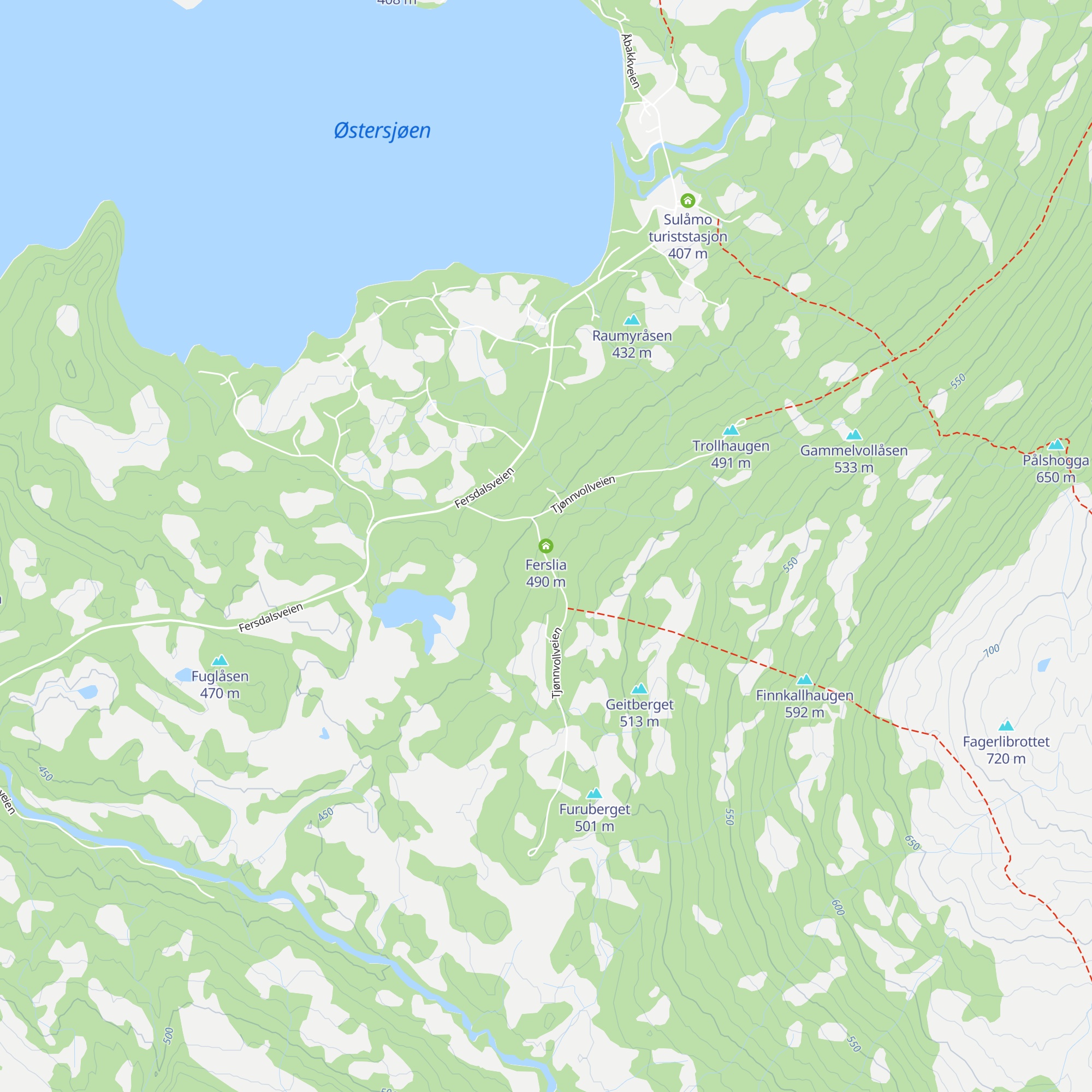 Ferslia map