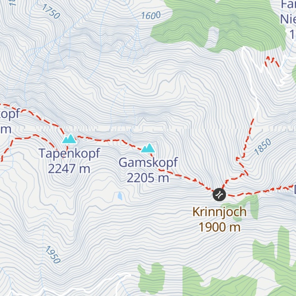 Map of Gamskopf
