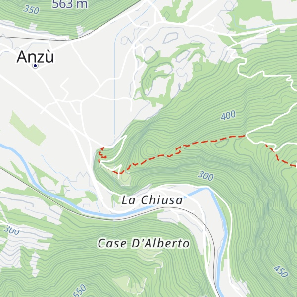 Map of La Rocchetta
