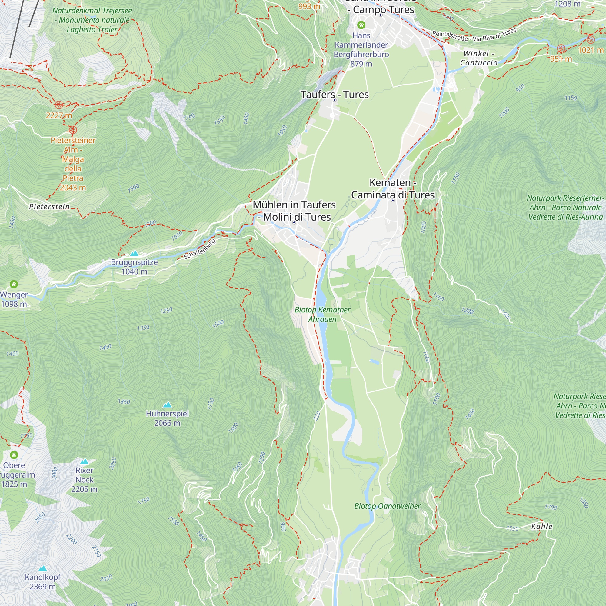 Elektrisola Atesina map