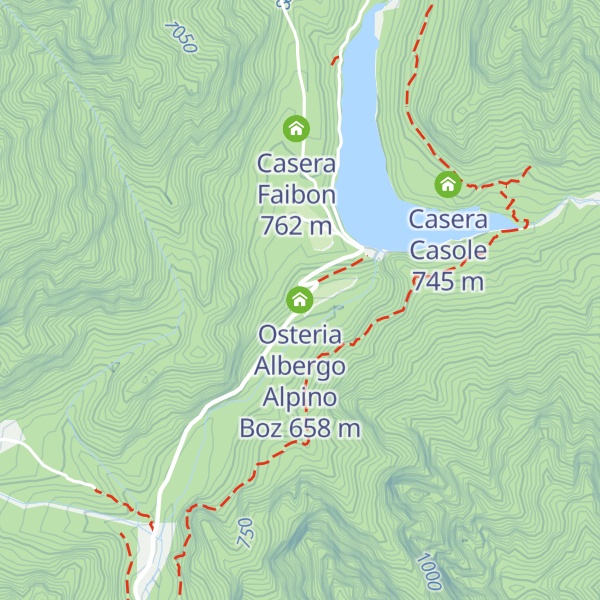 Map of Osteria Albergo Alpino Boz