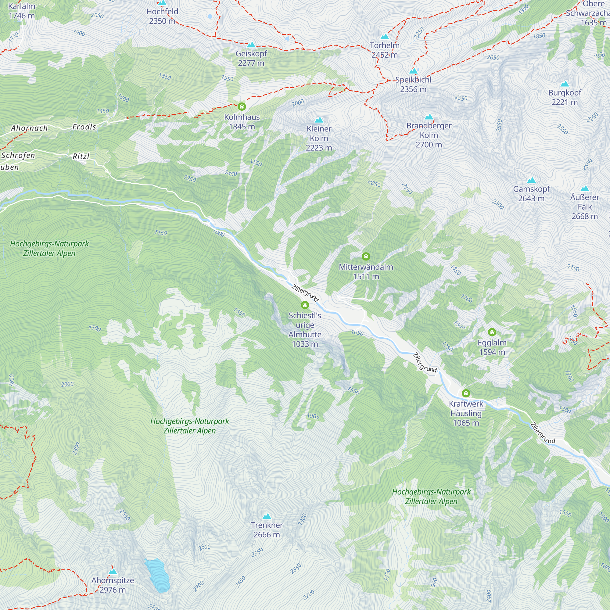 Schiestl's urige Almhütte map
