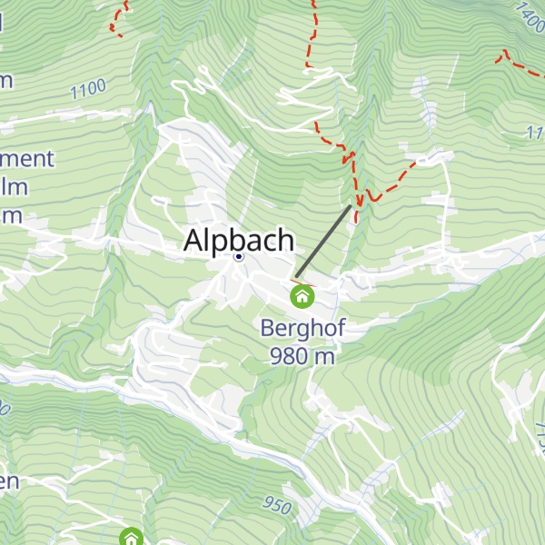 Map of Böglerhof