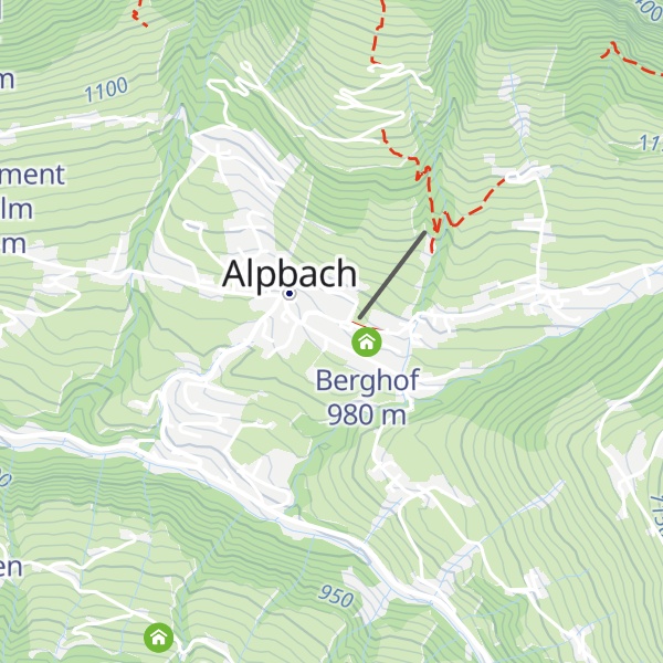 Map of Tourismusbüro Alpbach