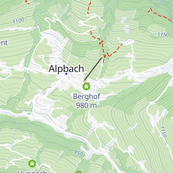 Map of Berghof