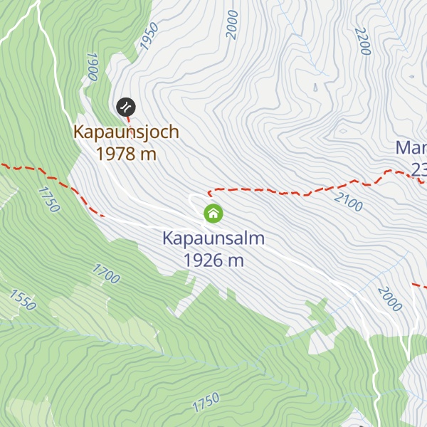 Map of Kapaunsalm