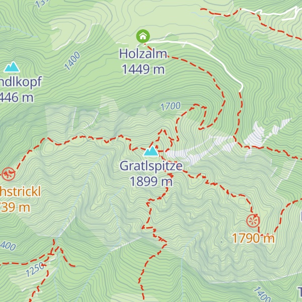 Map of Gratlspitze