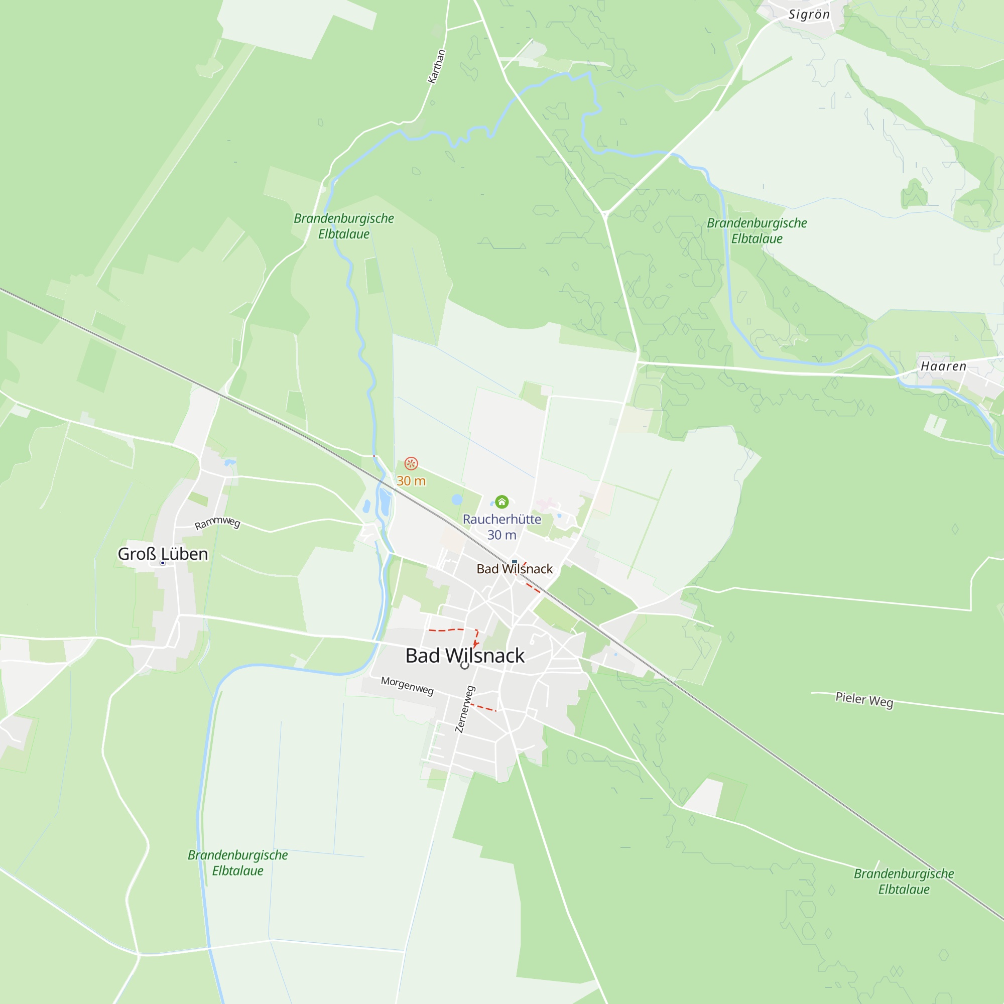 Raucherhütte map