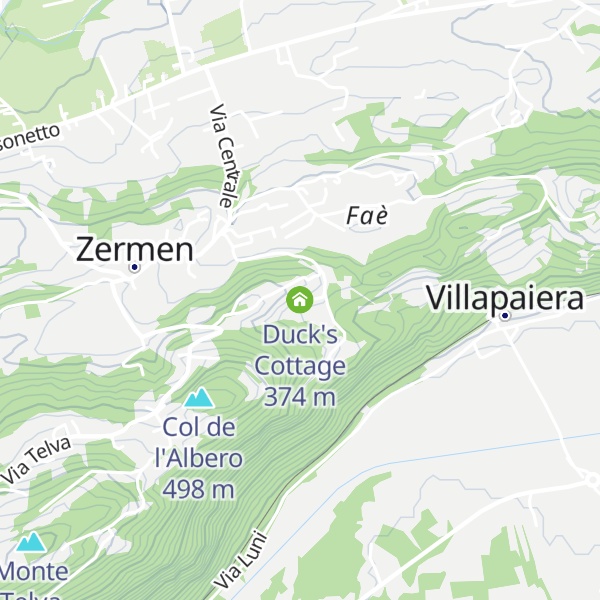 Map of Duck's Cottage