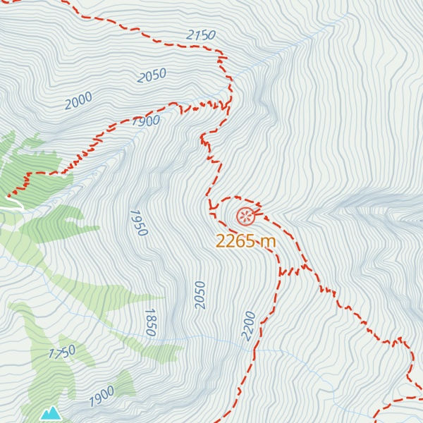 Map of Kasseler Hütte