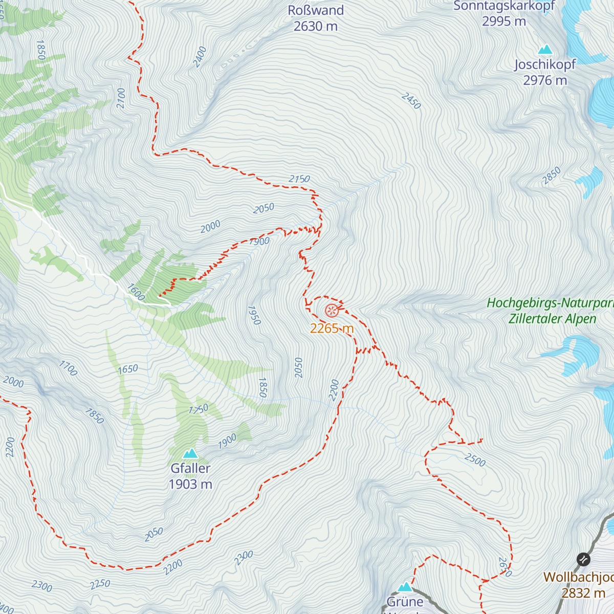 Kasseler Hütte map