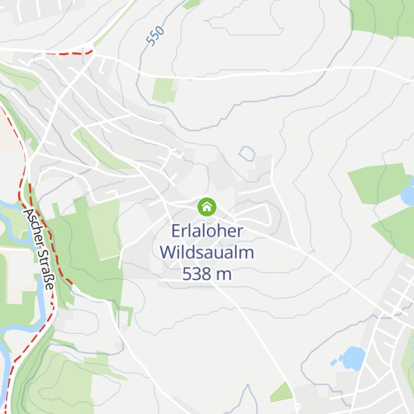Map of Erlaloher Wildsaualm