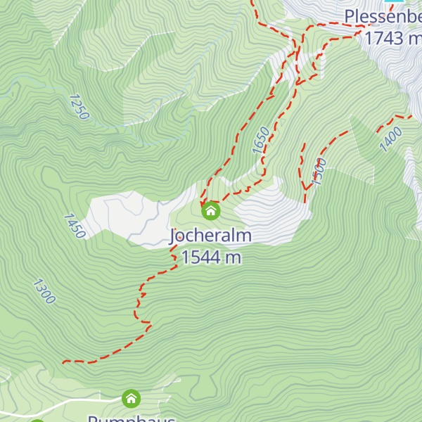Map of Jocheralm