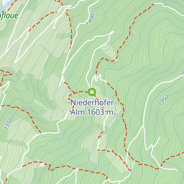Map of Niederhofer Alm