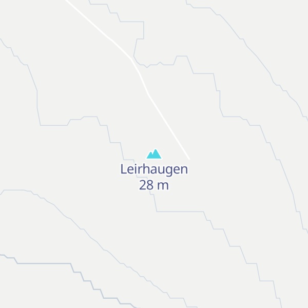 Map of Leirhaugen