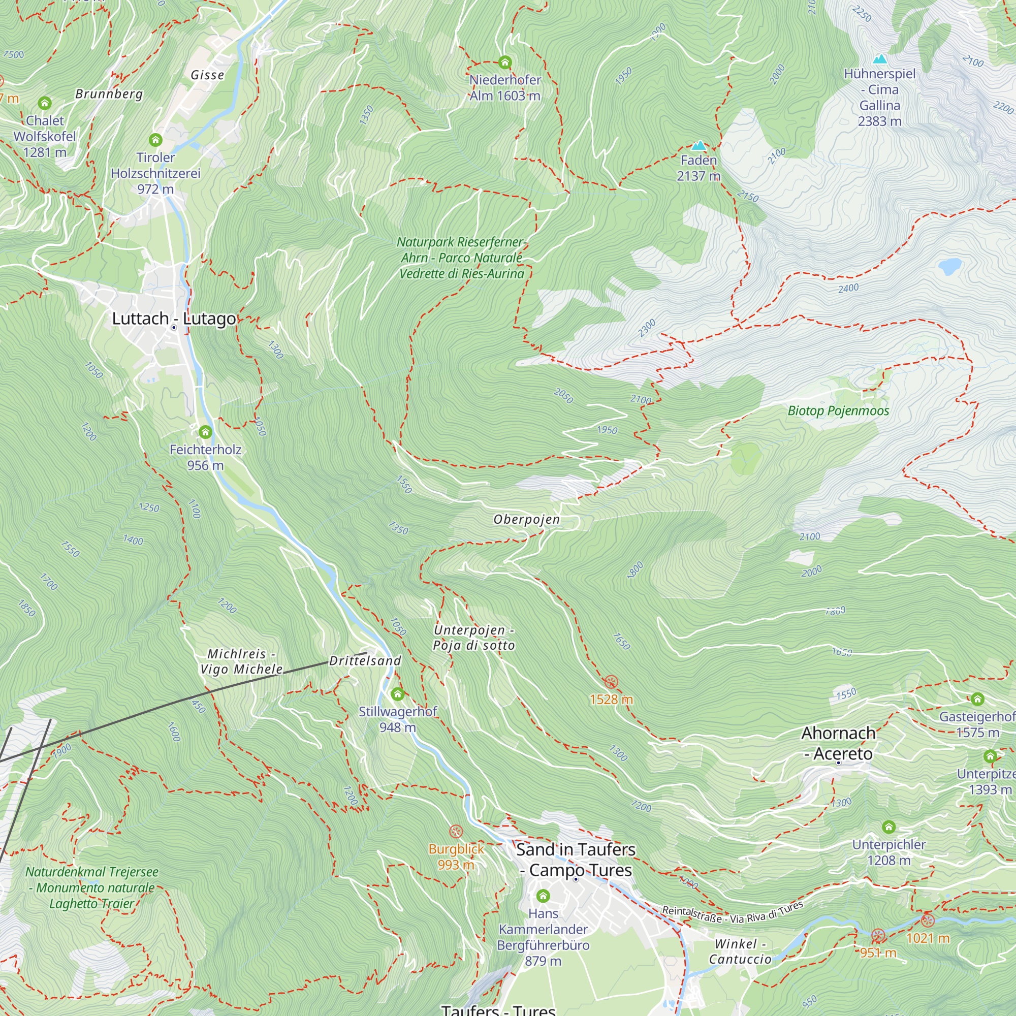 Roanerhof map