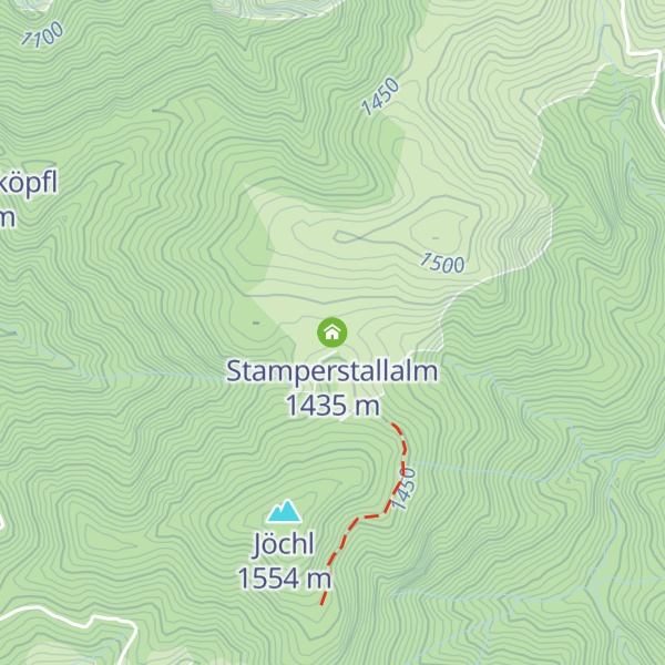 Map of Stamperstallalm