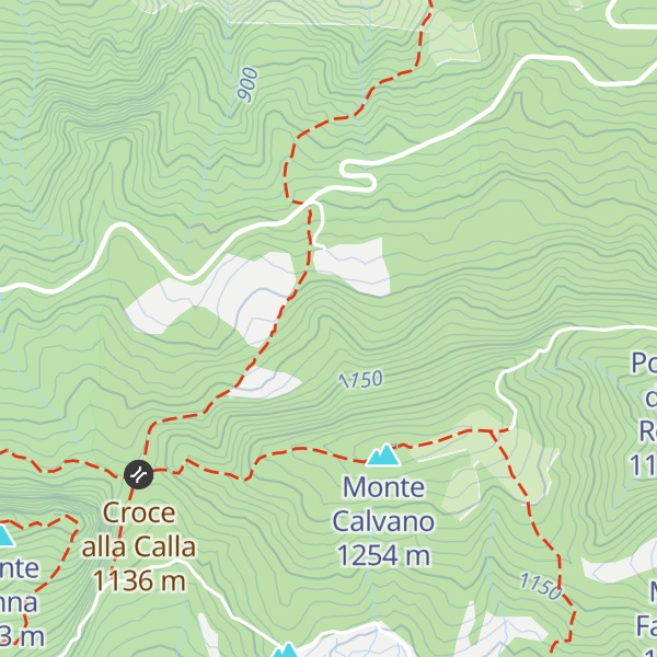 Map of Poggio Gabriello