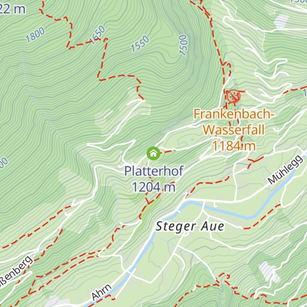 Map of Platterhof
