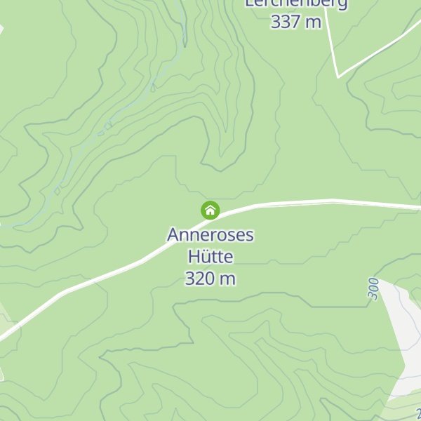 Map of Anneroses Hütte