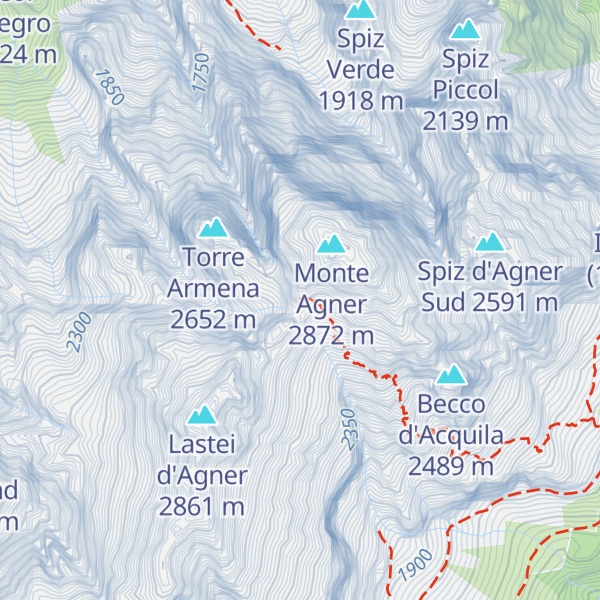 Map of Bivacco Giancarlo Biasin