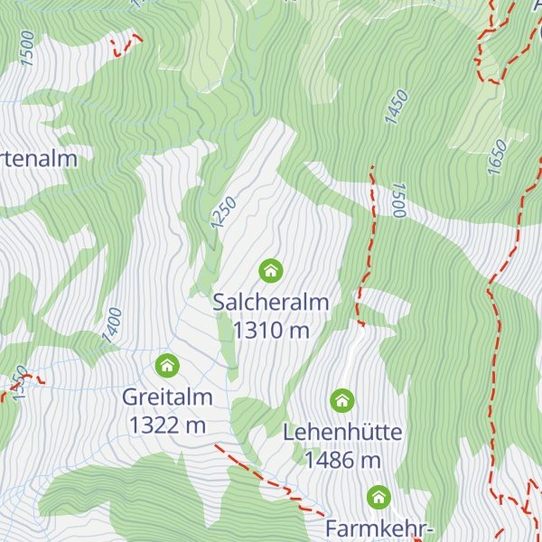 Map of Salcheralm