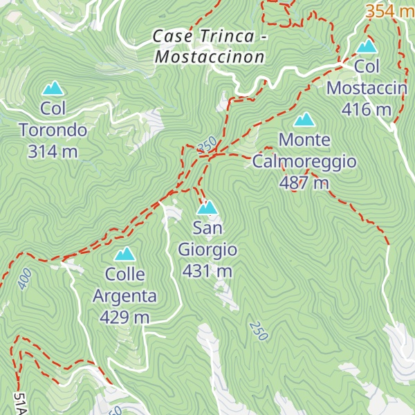 Map of San Giorgio