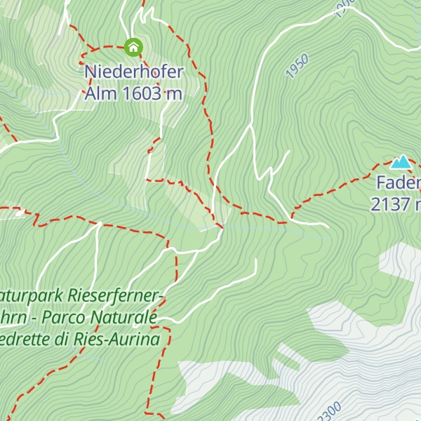 Map of Gruberalm