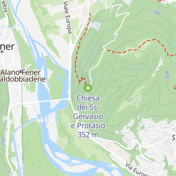 Map of Chiesa dei Ss. Gervasio e Protasio
