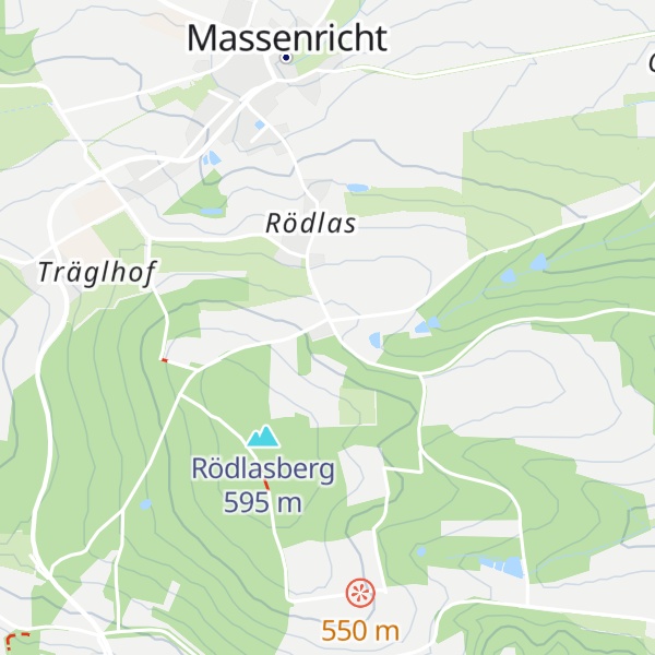 Map of Rödlaser Berghütte