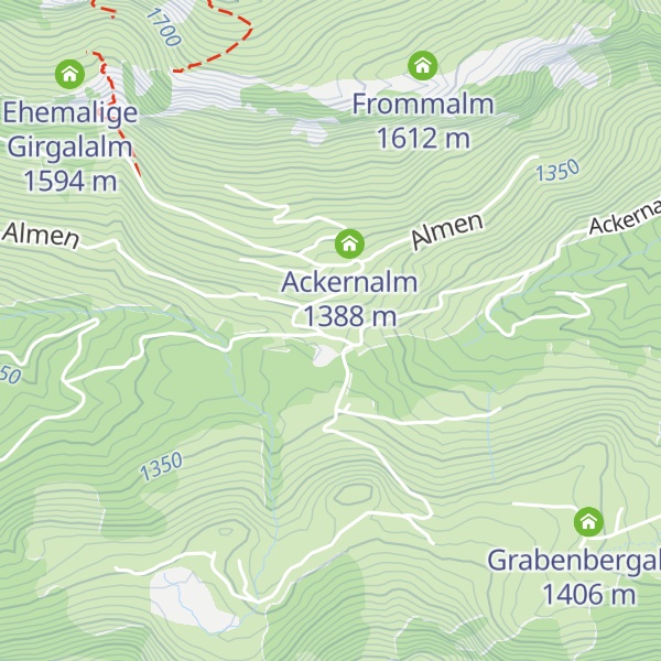 Map of Ackernalm