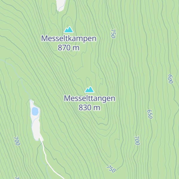 Map of Messelttangen