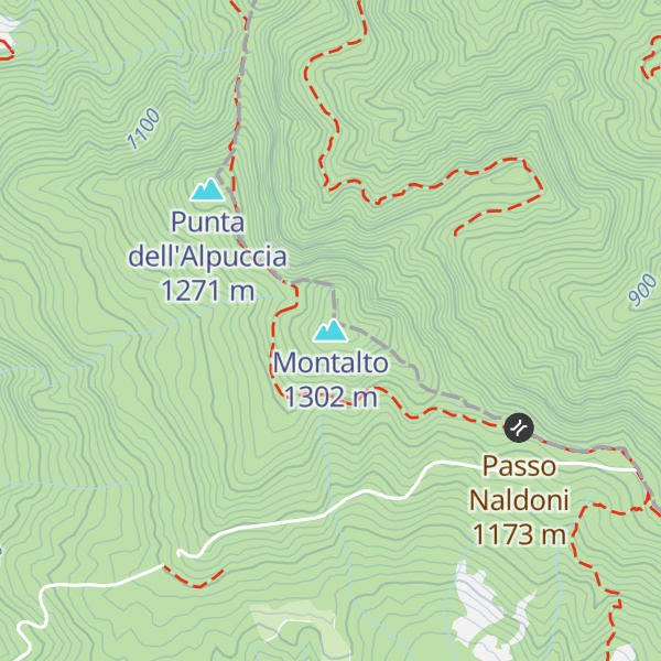 Map of Montalto