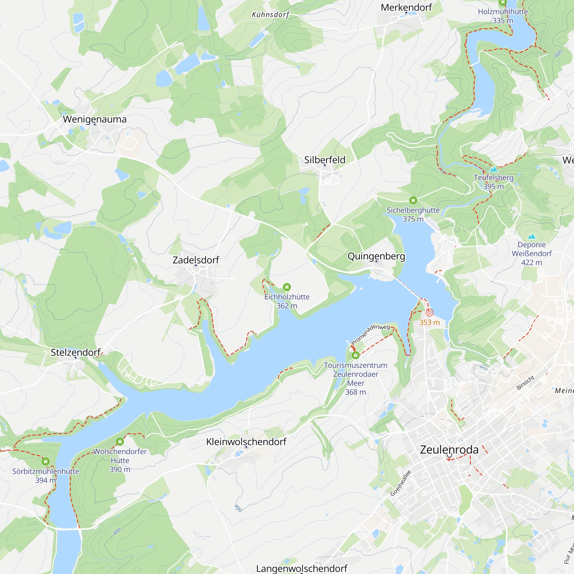 Eichholzhütte map